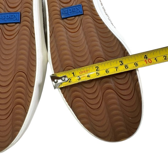 Keds Kate Spade Rose Gold/ Champagne Cream Double Decker SlipOn Sneaker Size 8.5 - Picture 14 of 16